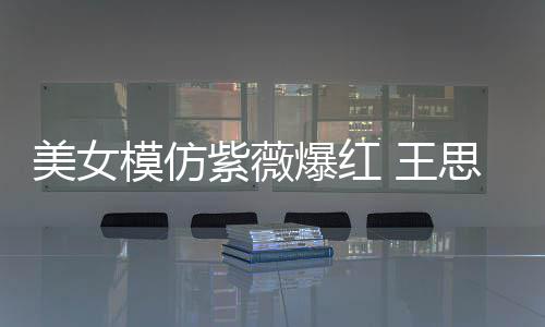 王礼物紫薇爆红美女模仿思聪狂刷