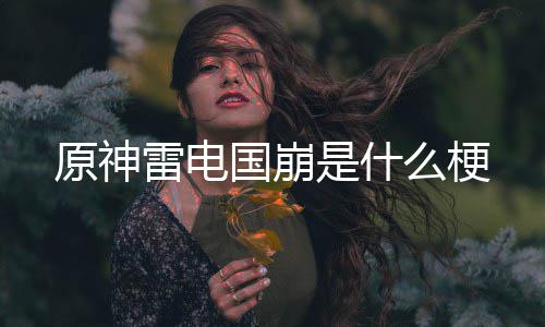 雷电国崩么梗是什原神