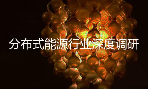度调动下的多分布发展突破式能技术源行业深研与政元化策驱
