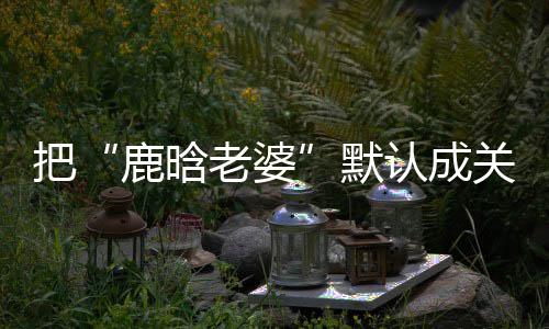大了鹿晗老婆郑渊关晓彤 把认成默岁数洁回应