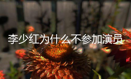 曝光红为李少内幕不参什么加演就位员请原因