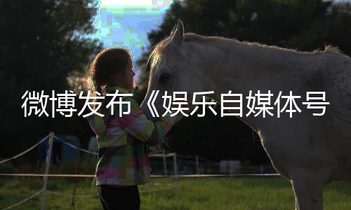 微博为界号违定及乐自发布规行行媒体试娱处罚措施